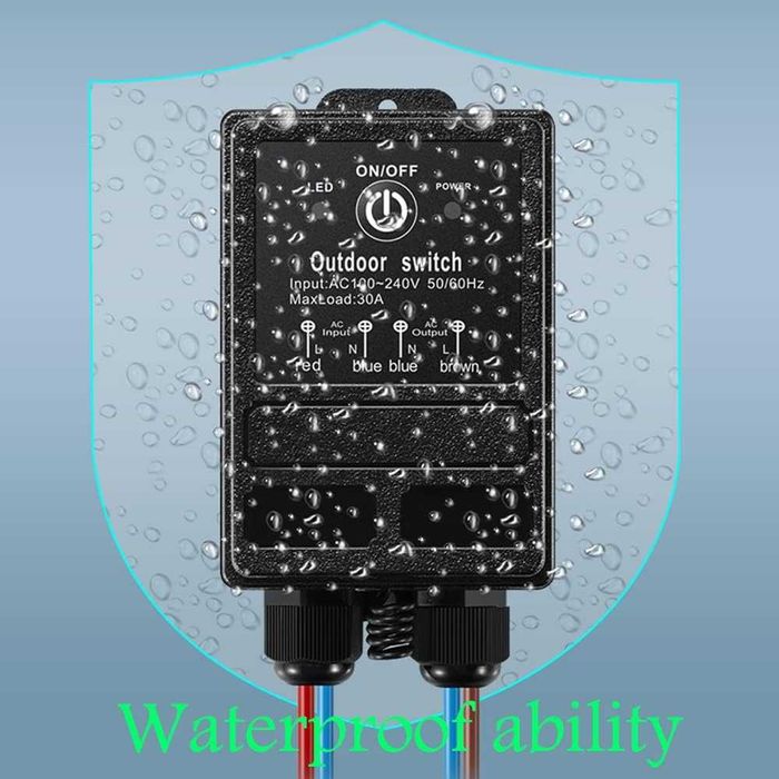 12v релеен превключвател с дистанционно управление, DC 12V-72V безжичен превключвател с дълъг обхват
