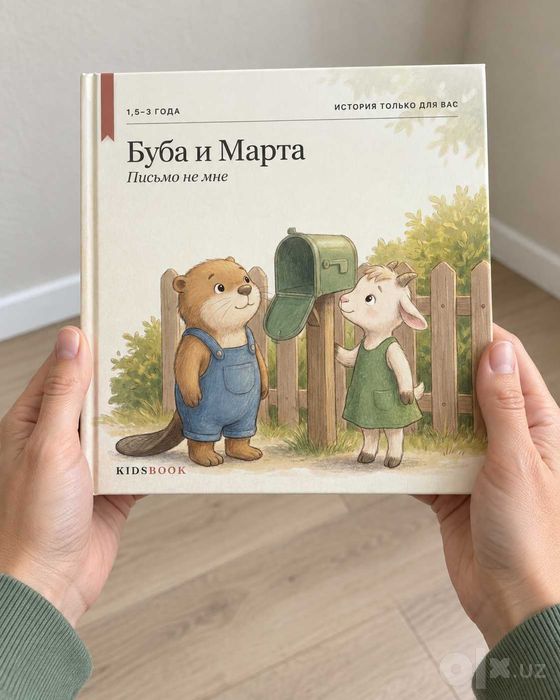 Детская книжка «Письмо не мне», 1,5–3 года, про обиду, Ташкент