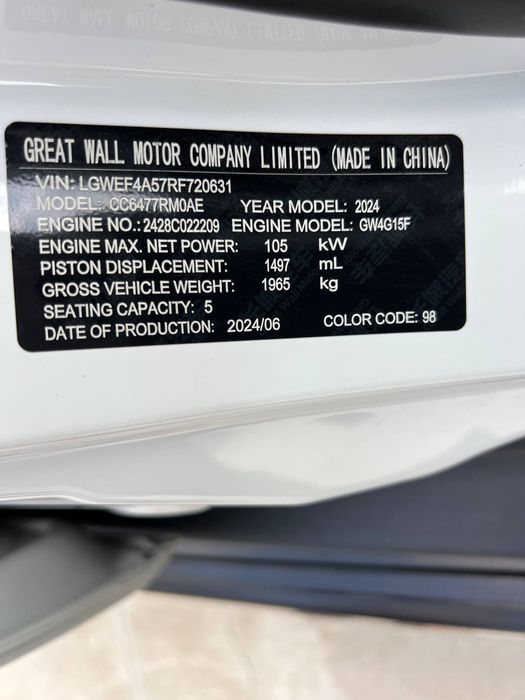 Haval m6 holati ideal