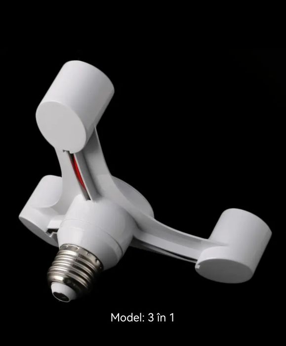 Aplica E27 adaptor Splitter X3 porturi 27