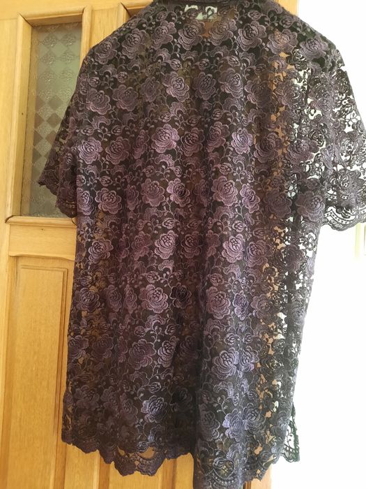 Elegant blazer din dantela groasa marime 48