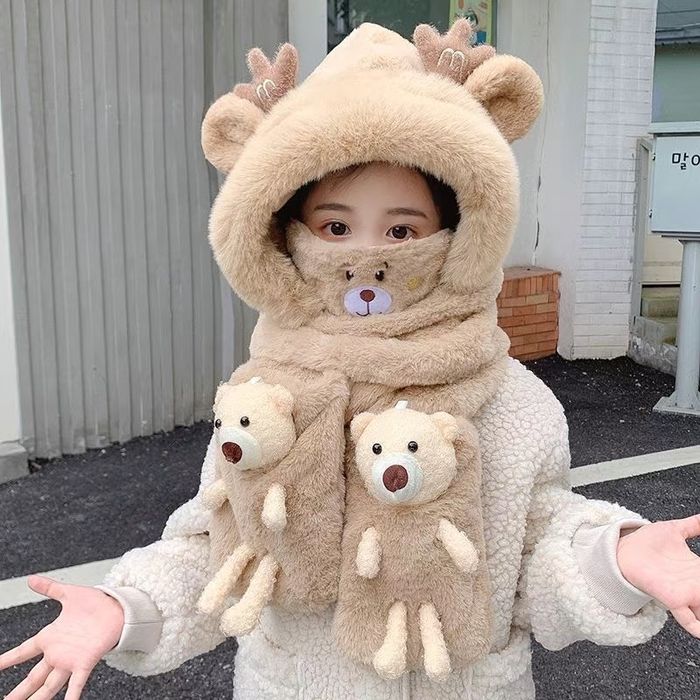 Шапка-шарф-маска-кармашки