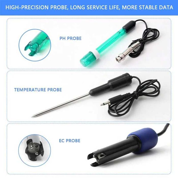 Лабораторный рН/EC/TDS/CF/ORP/Temp 6в1 PHS-26C (со штативом)