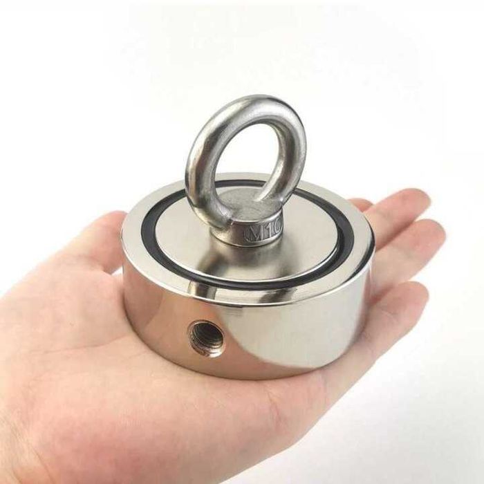Неодимови магнити с халка (кука) за търсене на предмети