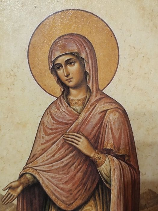 Maica Domnului pe muntele Athos