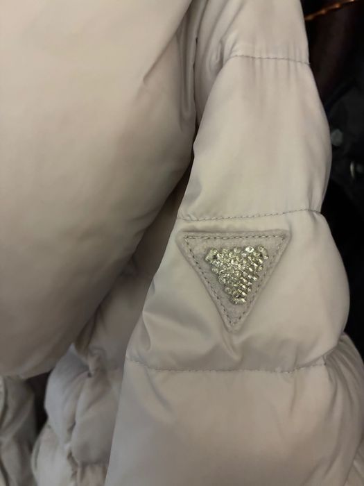 Дамско яке Guess, размер Хs, естествен пух