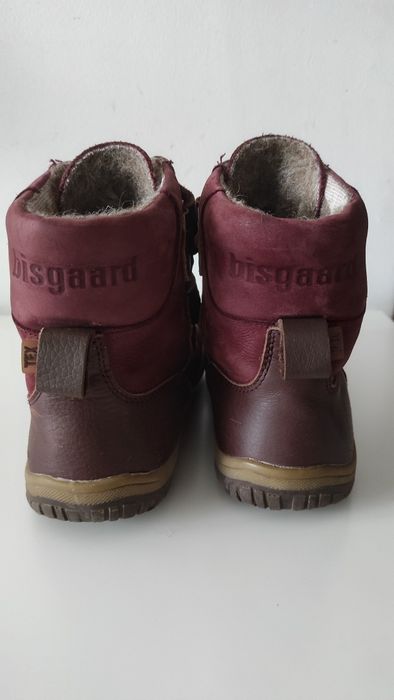 Ghete Bisgaard impermeabile îmblănite - Falke Bordeaux mărime 34