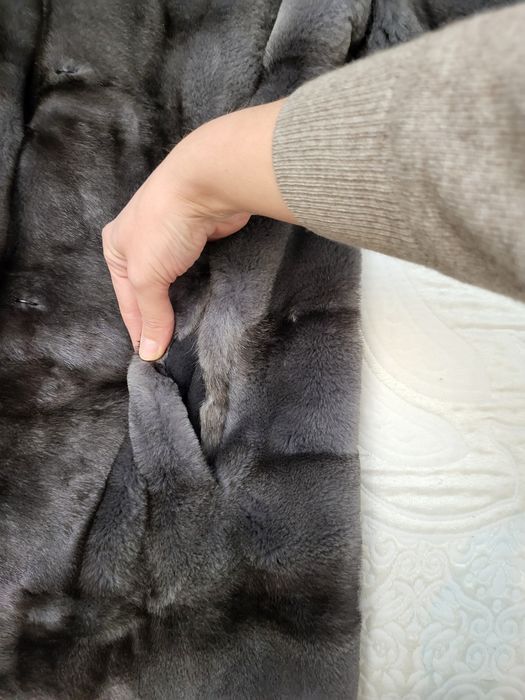 Шуба норковая стриженная