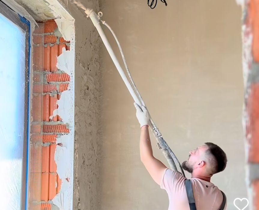 Штукатурка механизированная гипсовая Rodban suvoq aparatda 30000m2sum