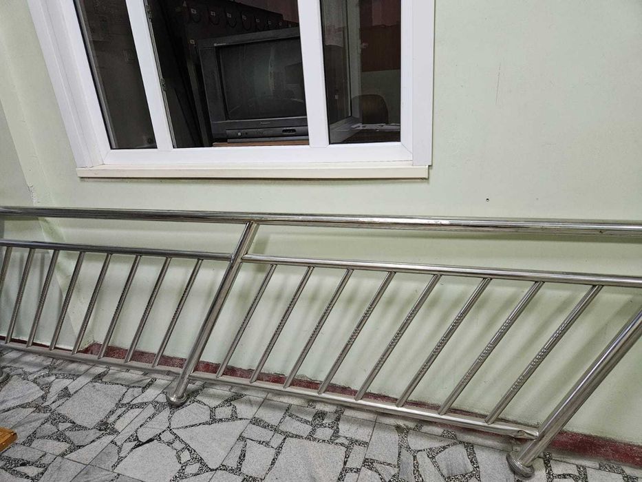 Перила хромированные