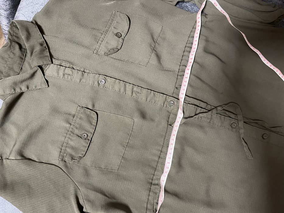 Rochie legera verde militar