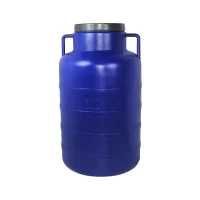 Butoi plastic 60 L cu capac cu filet si manere,Diametru total: 36 cm, Inaltime: 66 cm, Greutate 1.15kg
