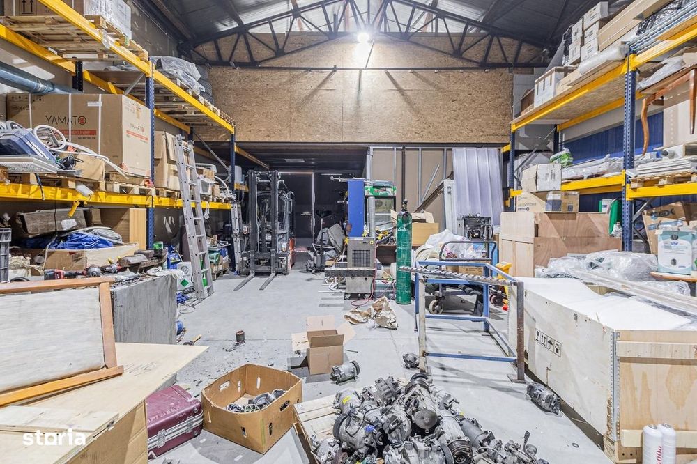 Hala + birouri, 3300 mp teren, toate utilitatile