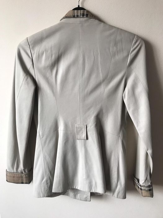 Jachetă/haina calitate lux din piele naturala (miel), culori bio