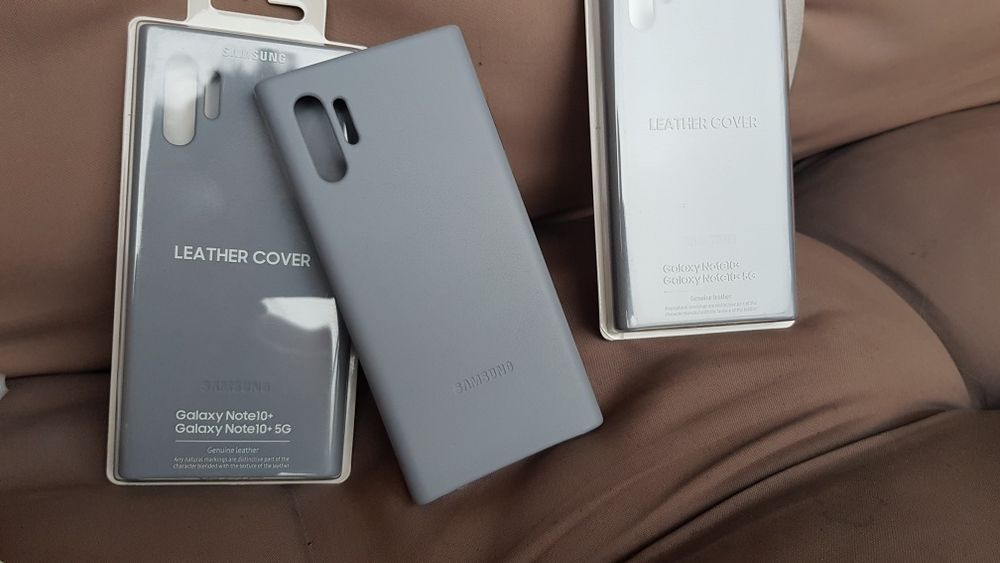 Husa Originala Samsung Galaxy Note 10+ plus PIELE NATURALA!Noua