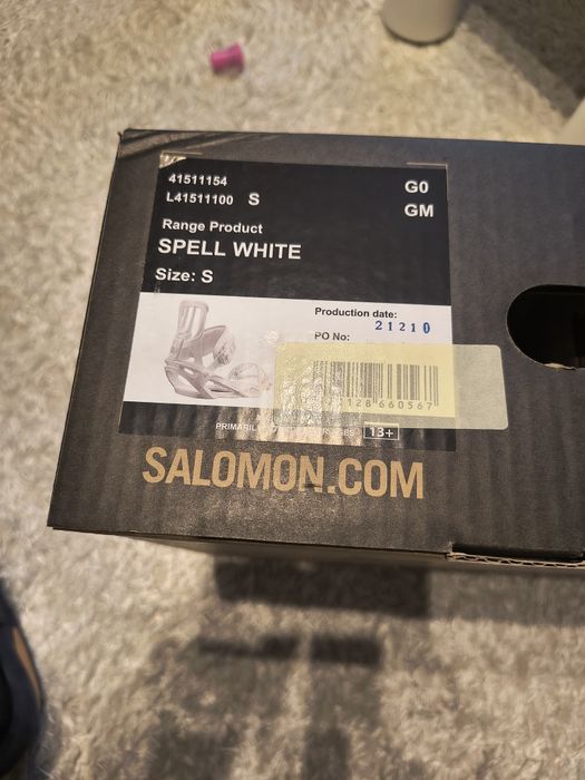 Salomon lotus 142 + legaturi spell S noi