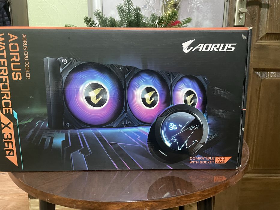 Водяное охлаждение aorus waterforce x 360