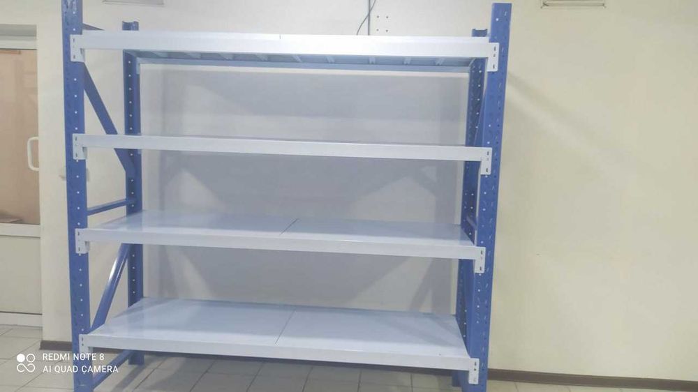 Металлический стеллаж для склада