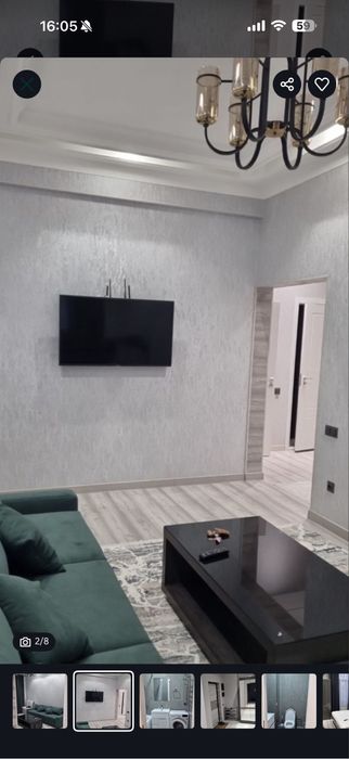 Аренда кв в Сампи Корзинка 2-комнатная ро-н Юнусабадский