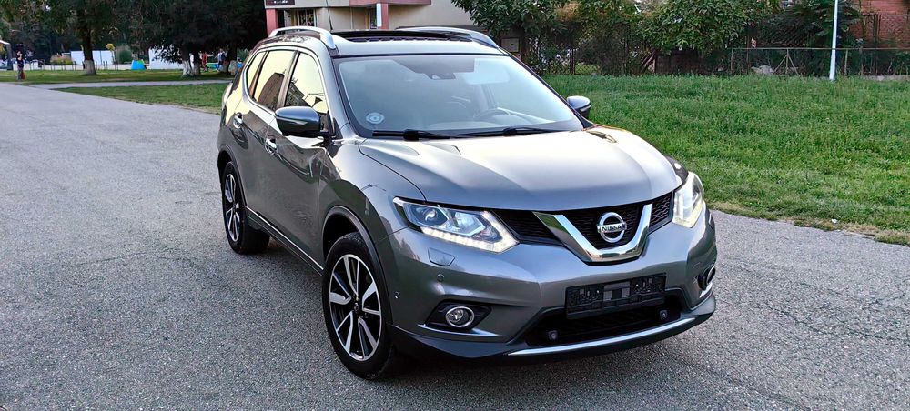 Nissan X-Trail, 2016 , 7 locuri, diesel, 130 CP, Piele, Trapa, FULL