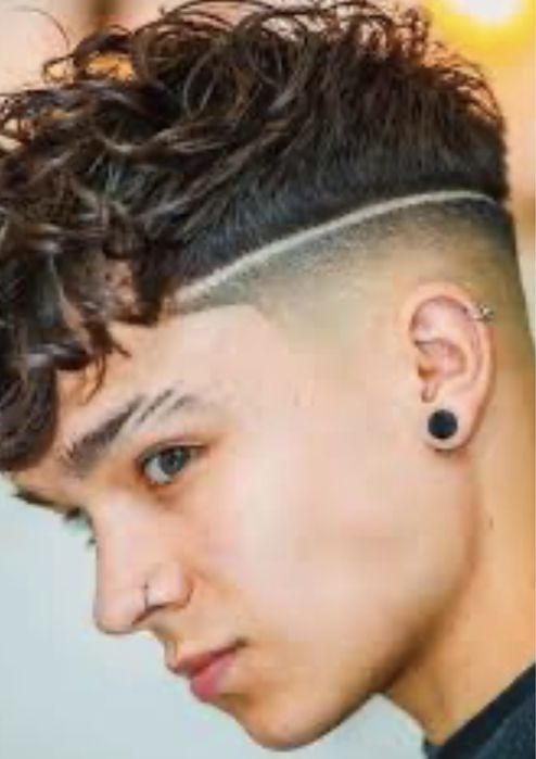 Био-химическая завивка волос для мужчин