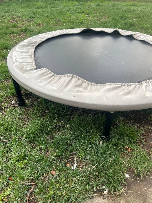 Батут в хорошем состоянии