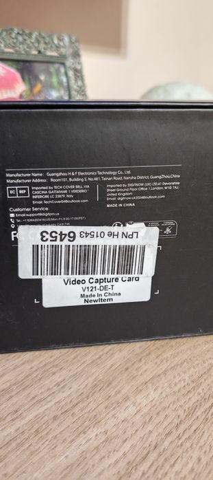 Dispozitiv pentru captura video digitalizare casete video VHS mini DV