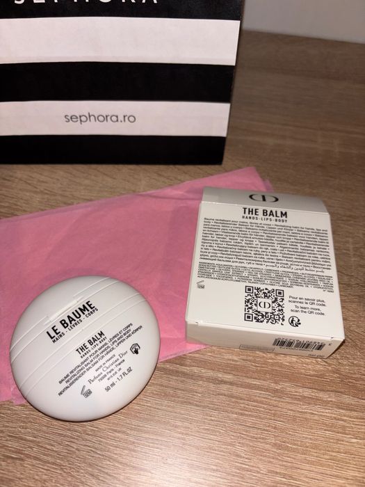 Le baume Christian Dior - balm revitalizant buze ,mâini, corp