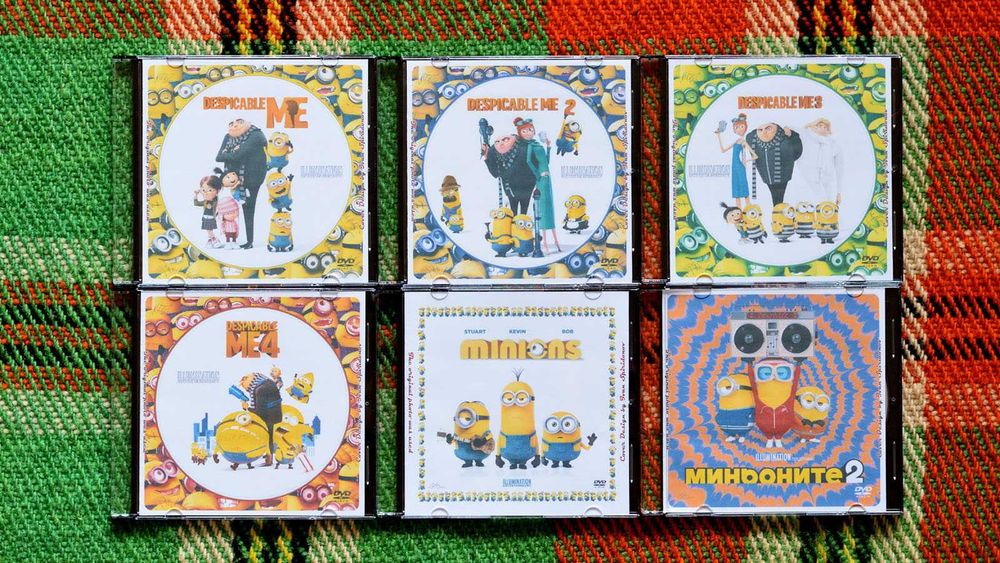 Лична колекция ДЕТСКИ филми на DVD