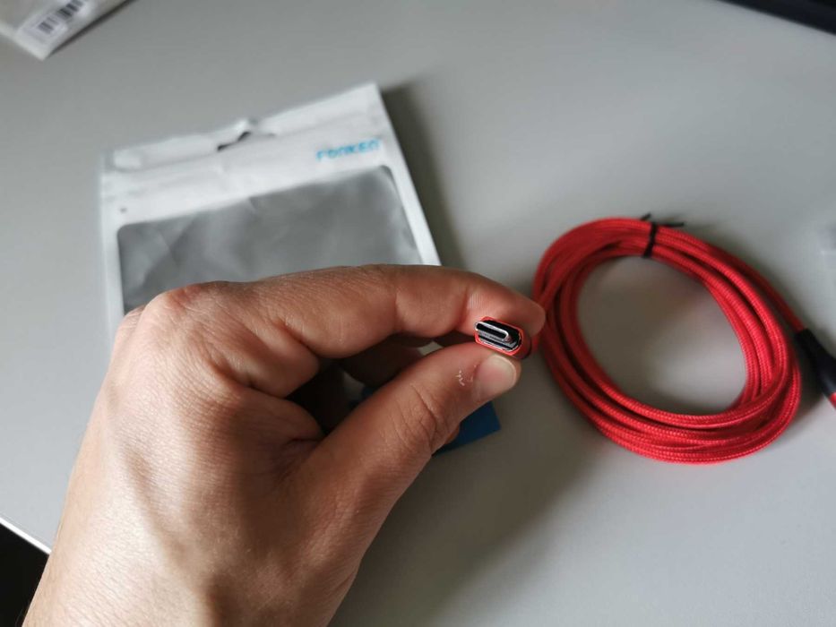 Магнитен USB Кабел за зареждане USB-A към USB-C + 7 накрайника