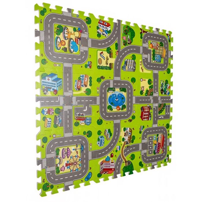 Детски пъзел, мек килим