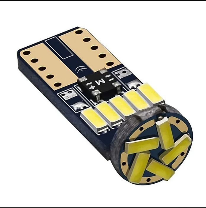 Bec Led Canbus W5W T10 auto 12 Volti SET 10 BUCATI