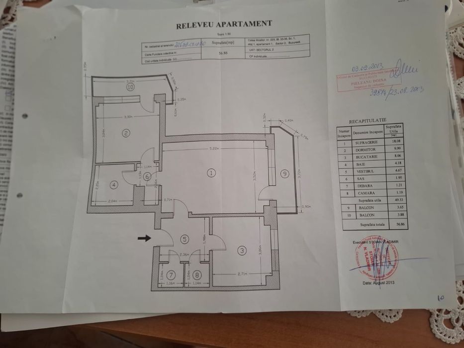 Apartament 2 camere Calea Mosilor-str Mihai Eminescu