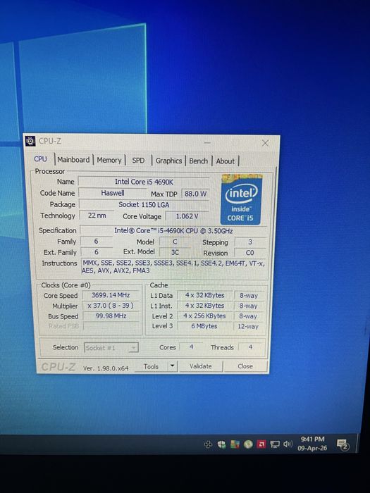 kit i5 4690k +placa baza+ ram