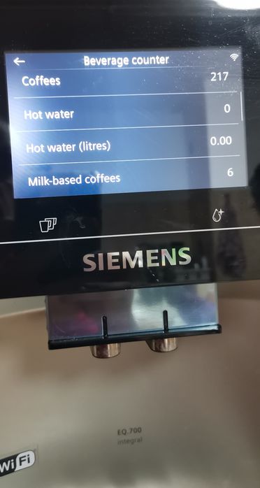 Espressor Siemens eq700 integral WI-FI