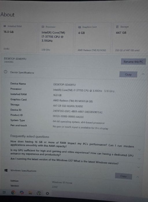 Vând Pc gaming BOTOSANI