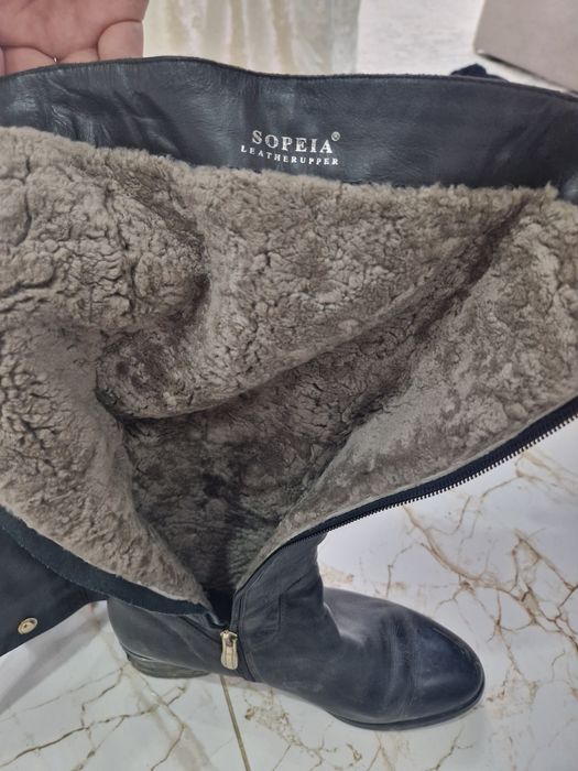 Зимние ботинки с мехом