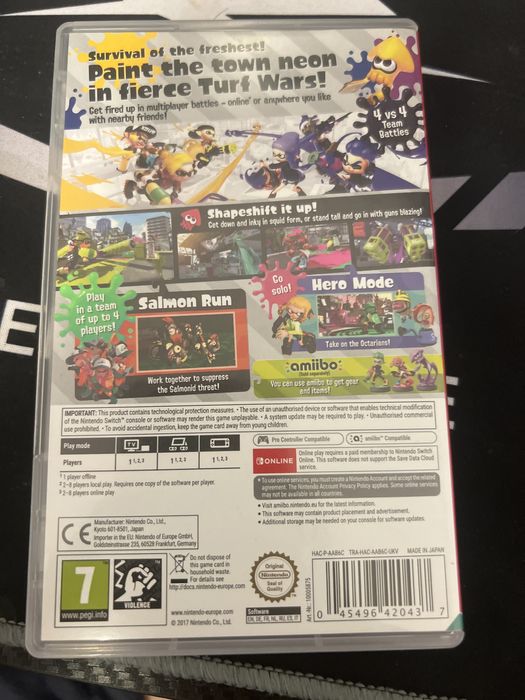 Joc pentru Nintendo SWITCH si 2