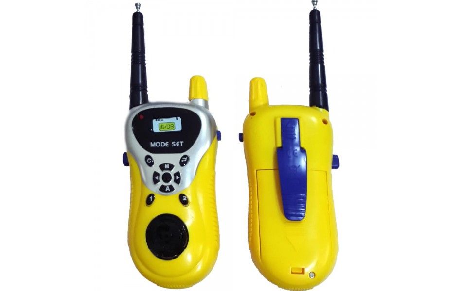 Set 2 statii de jucarie emisie/receptie radio “Walkie Talkie”, 100m, +
