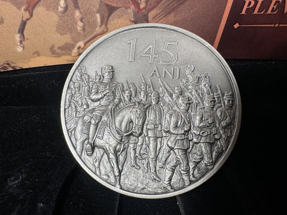 Medalie argint 999 157g - Plevna