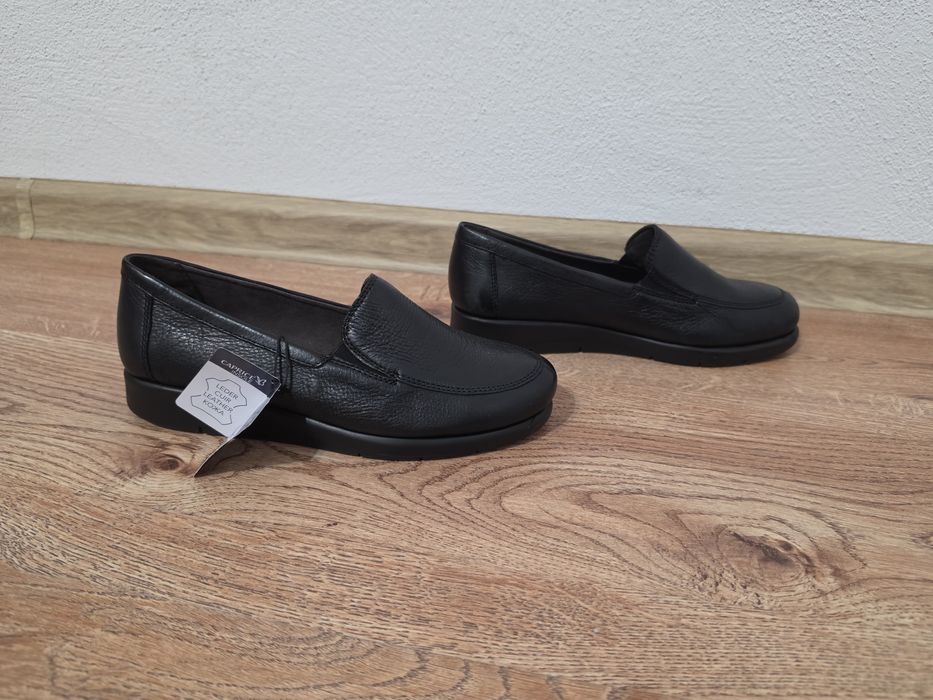 Vând pantofi damă Caprice din piele naturală, model slip-on, mărime 36
Descriere: