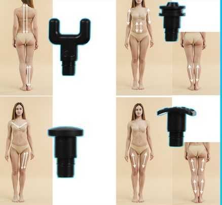 ГАРАНЦИЯ! Мощен и ефикасен пистолет за масаж и рехабилитация на мускулите