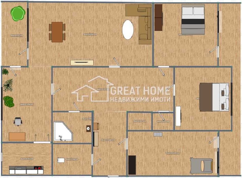 Многостаен апартамент с гараж