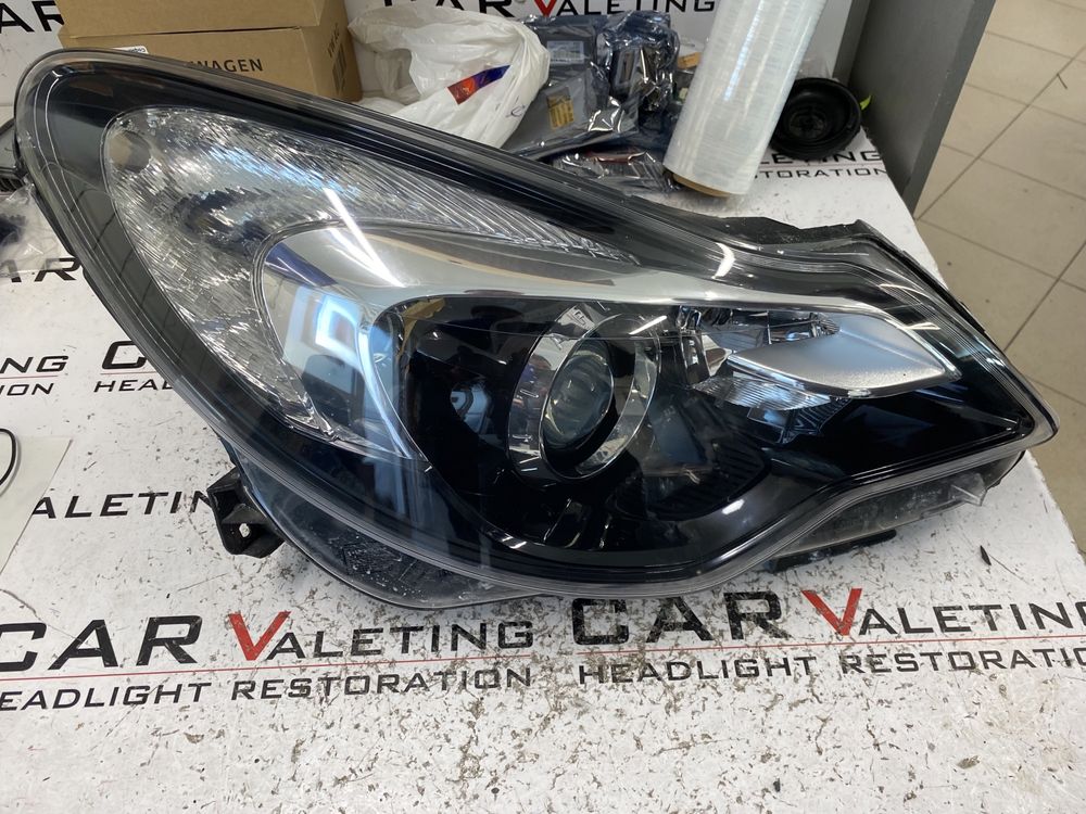 Фар фарове Opel Corsa D facelift far farove Опел Корса д фейслифт гр ...