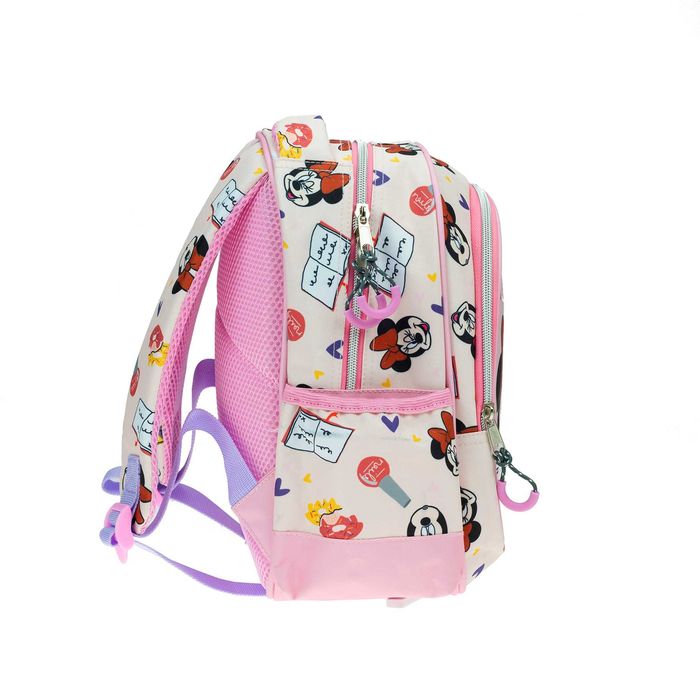 Ghiozdan gradinitia Minnie Every Day, doua compartimente