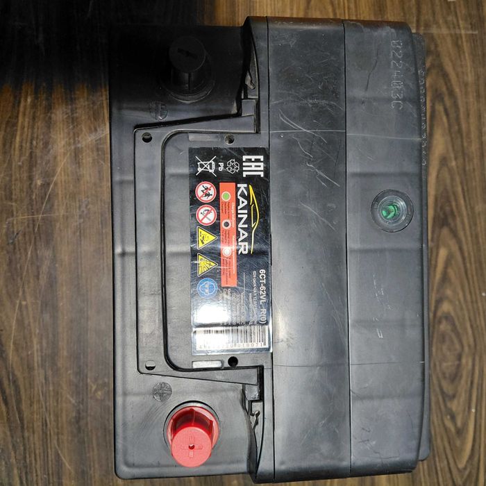 Аккумулятор б/у ,62 ah