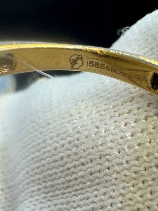 Золото 585  Кольцо