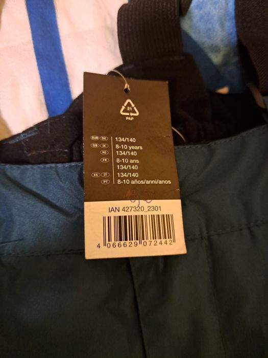 Pantaloni copii ski mărimea 146-152 si 134-140
