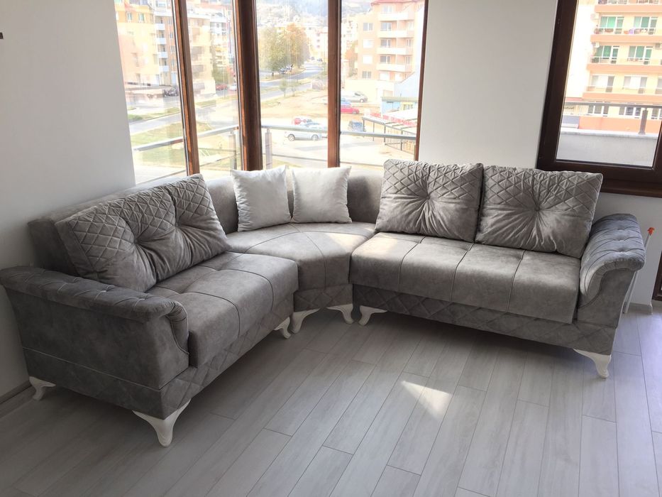 Ъглов диван опция сън