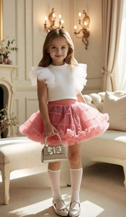 Комплект блуза с пола пачка за 4г